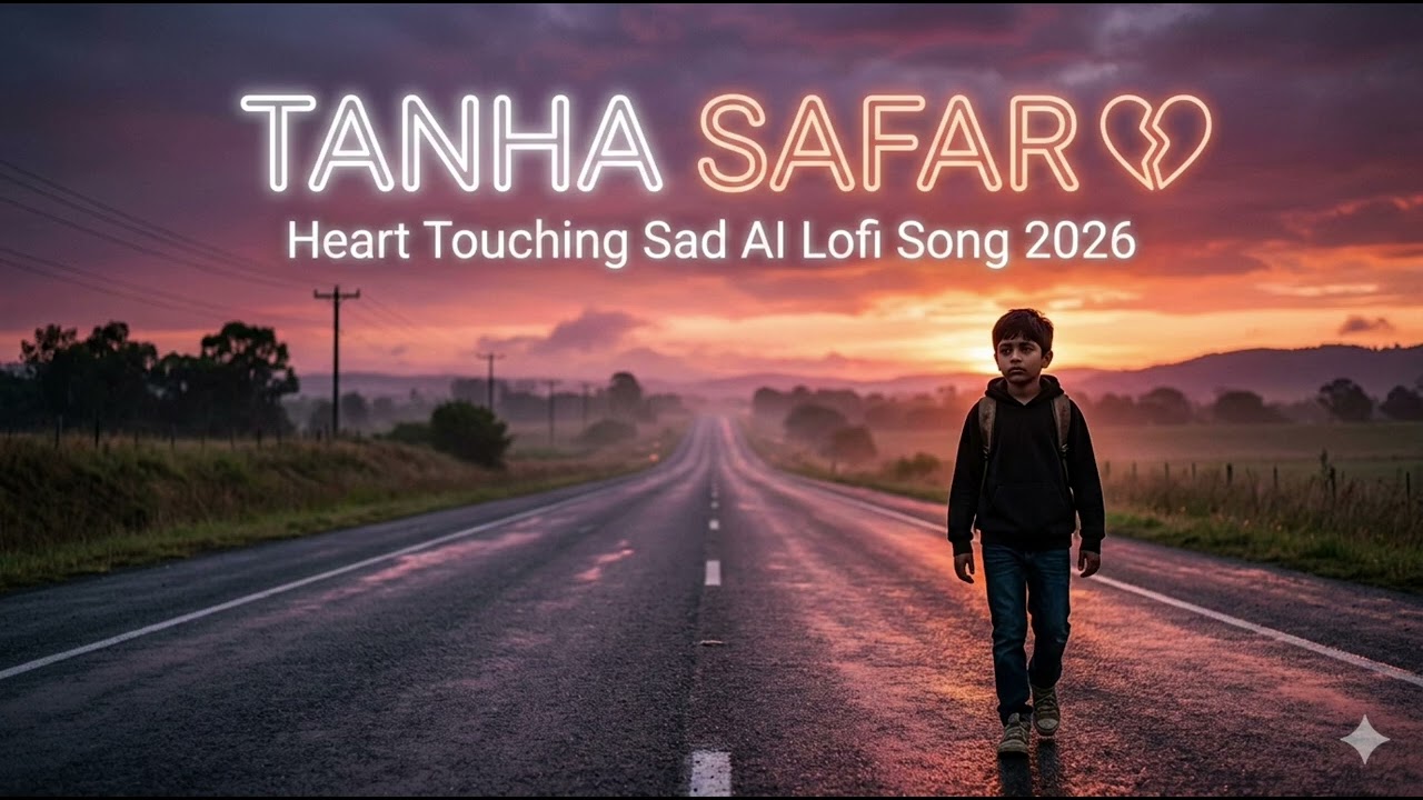 Tanha Safar 💔 | Heart Touching Sad AI Lofi Song 2026 | Emotional Hindi Breakup Song