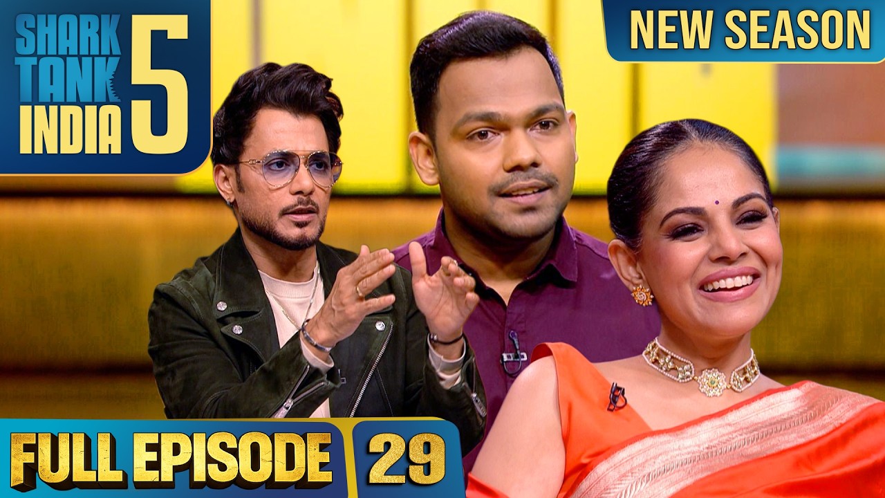 Shark Tank India S5 | Full Episode 29 | Style, Tech & Knowledge Redefined! | New Season