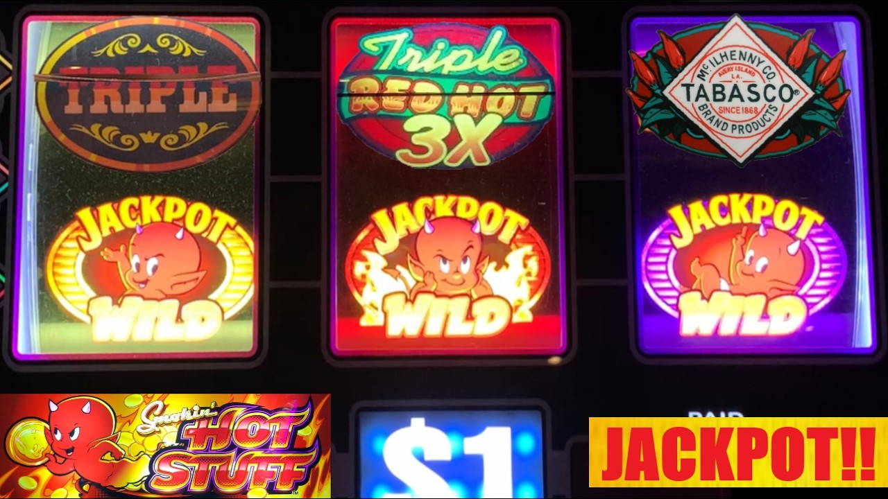 This JACKPOT was HOT HOT HOT!  Triple Red Hot 777 + Triple Bonanza + Smokin Hot Stuff + Tabasco!