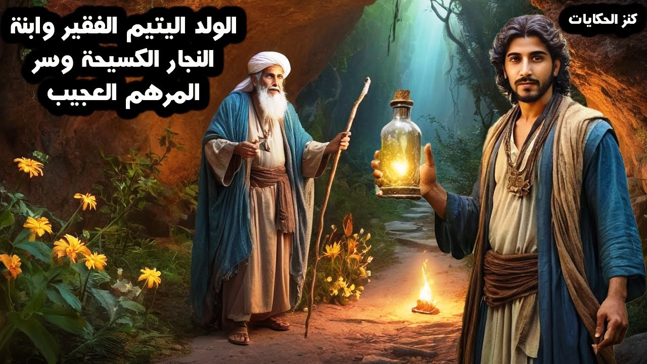 قصة الولد اليتيم الفقير وابنة النجار الكسيحة وسر الوسادة والمرهم العجيب من القصص الخيالية المشوقة
