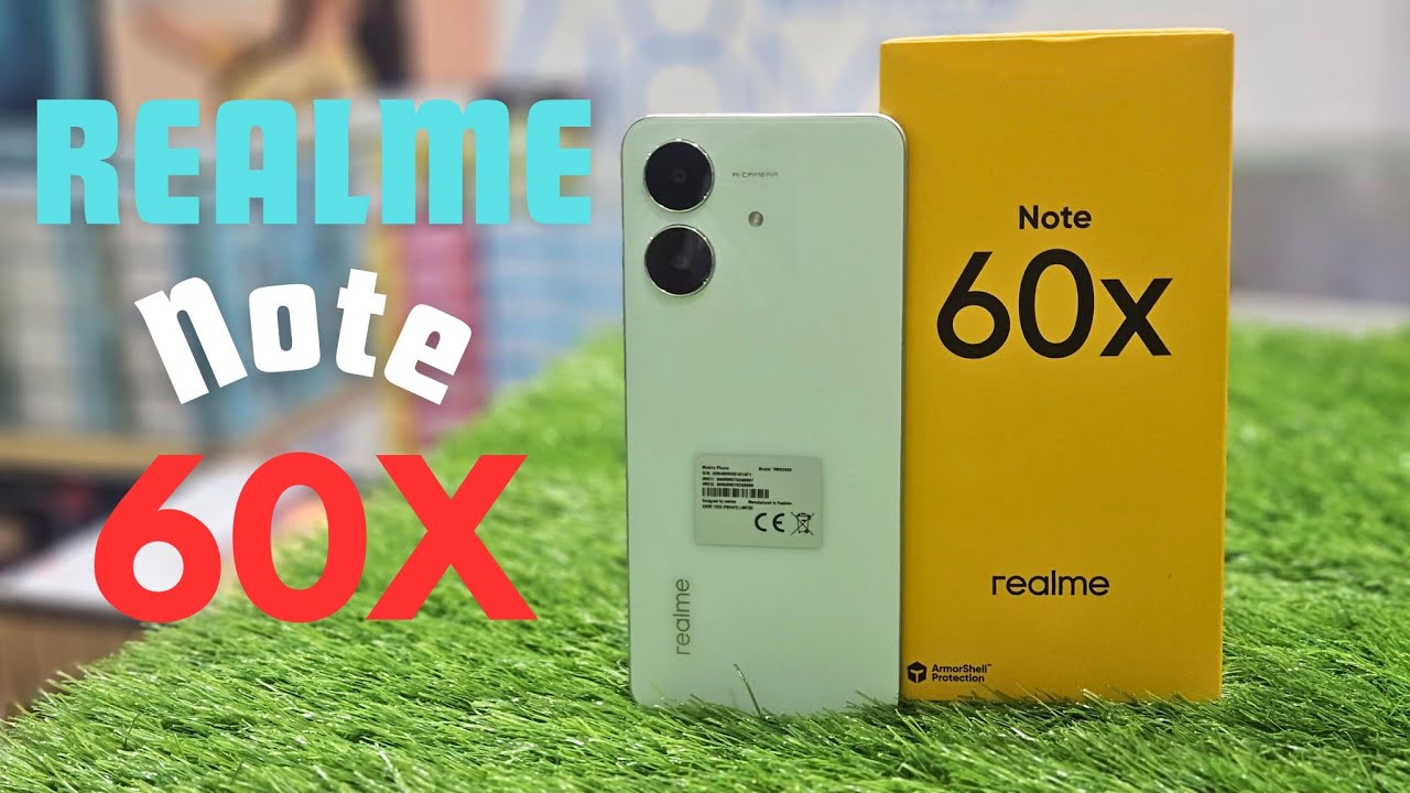 Realme note 60x unboxing & armor she'll protection • total tech