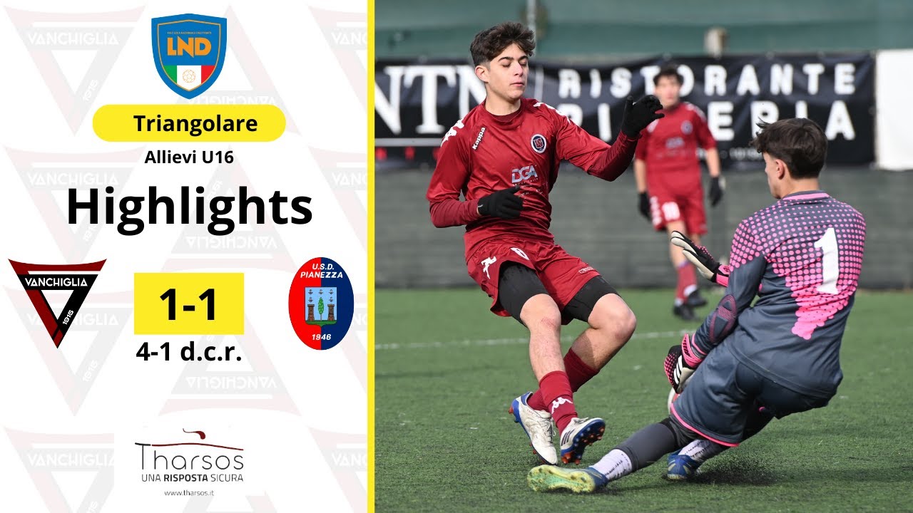 🎬 Highlights U16 Vanchiglia vs Pianezza