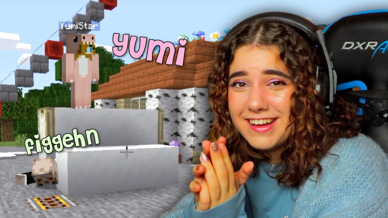 Firar jul med Figgehn och Yumi i MINECRAFT (men allt går fel)