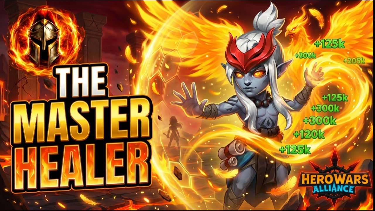THE ULTIMATE HEALER AIDAN FULL GUIDE! Hero Wars Alliance!