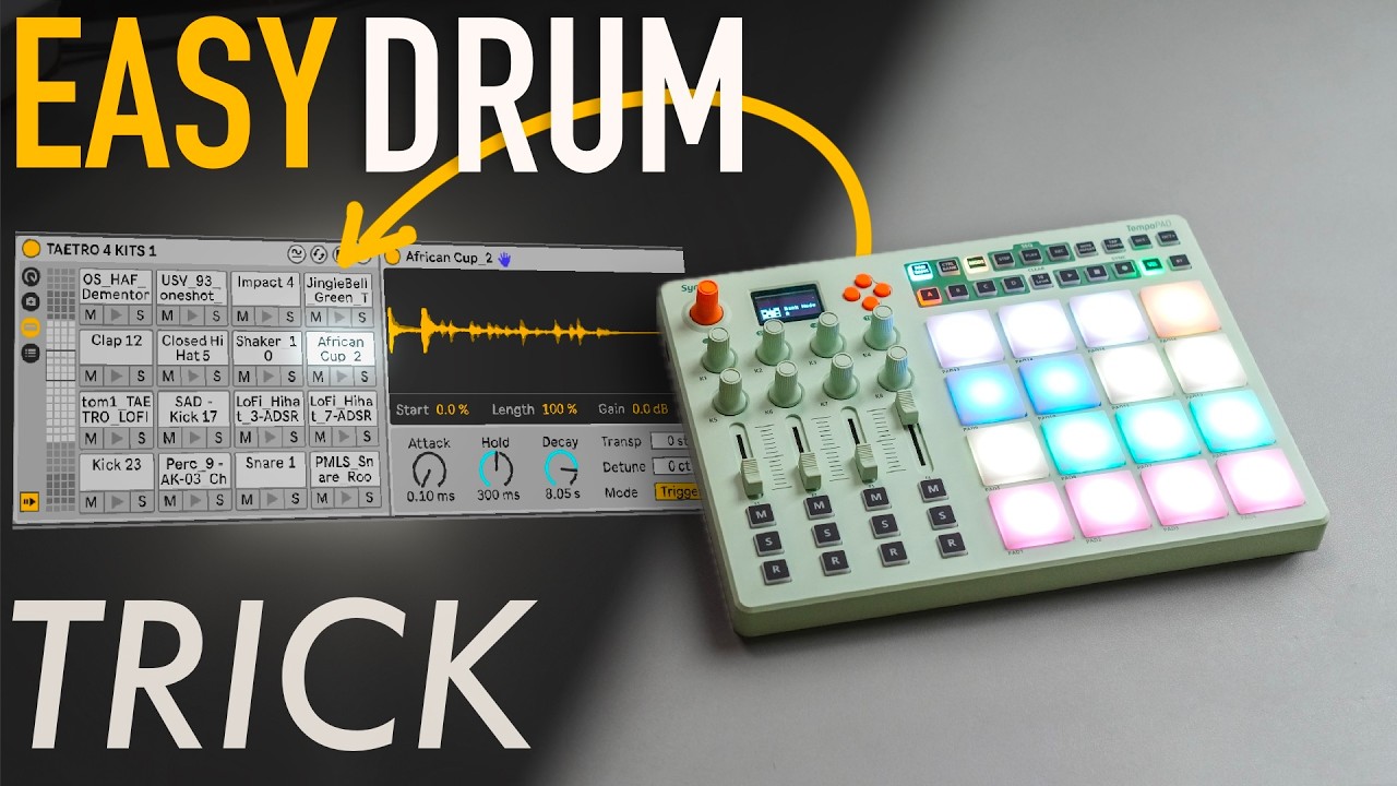 The BEST Way To Build An Ableton Live Drum Rack...