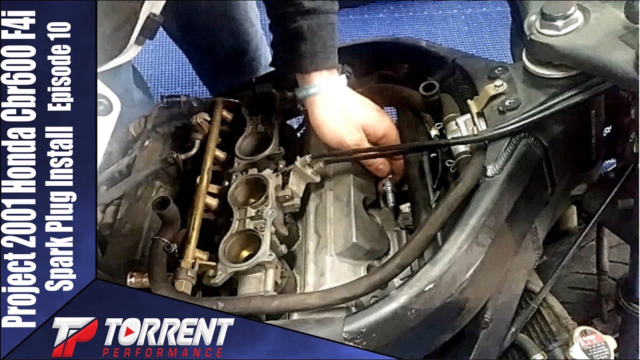 Cbr600 Spark Plug Change Project 2001 Honda Cbr600 F4i Episode 10