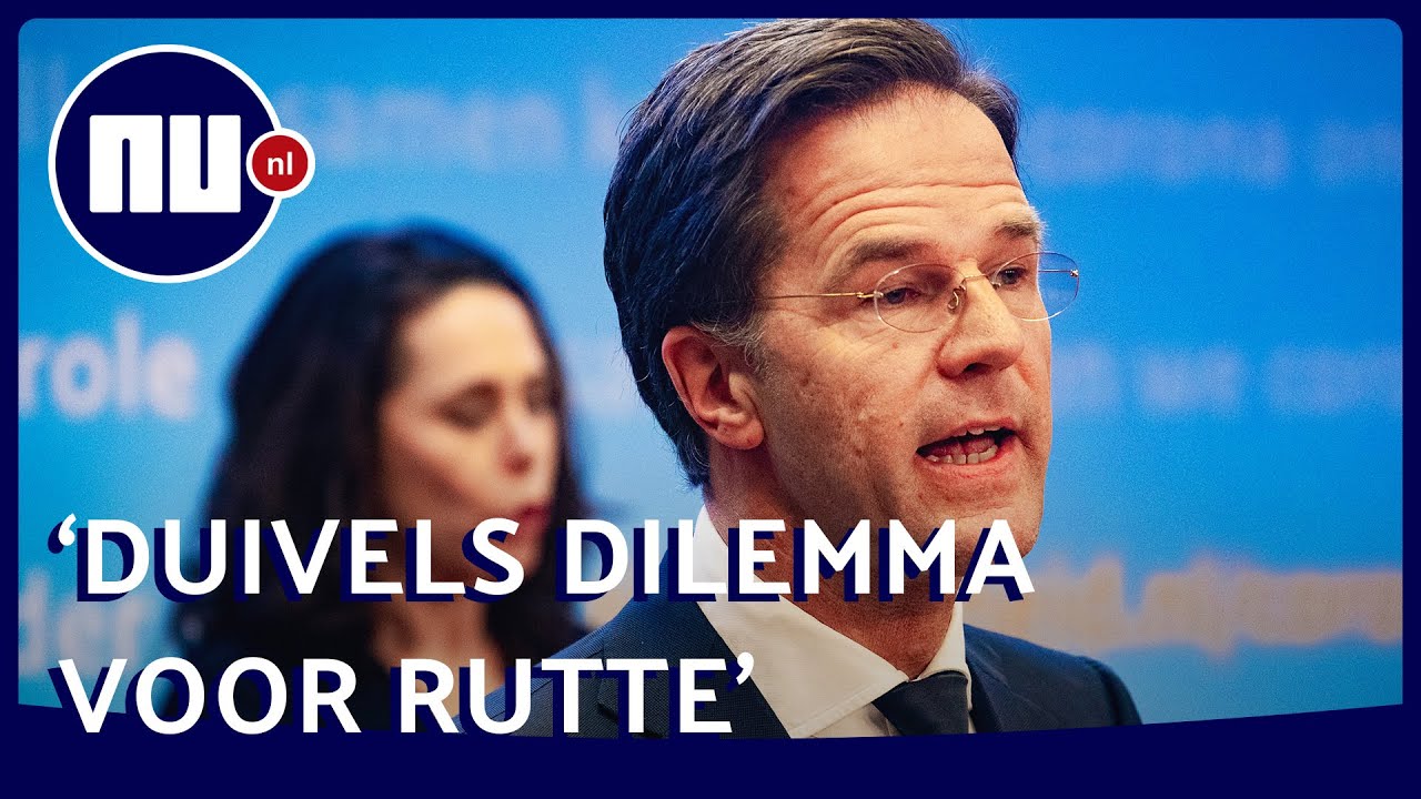 Persconferentie Rutte: Afstand houden is het nieuwe normaal | NU.nl