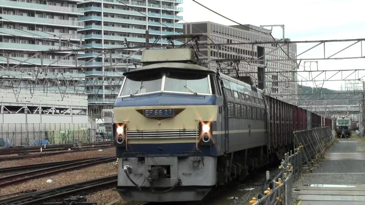 2016年4月2日、10日、28日　東海道本線　貨物列車