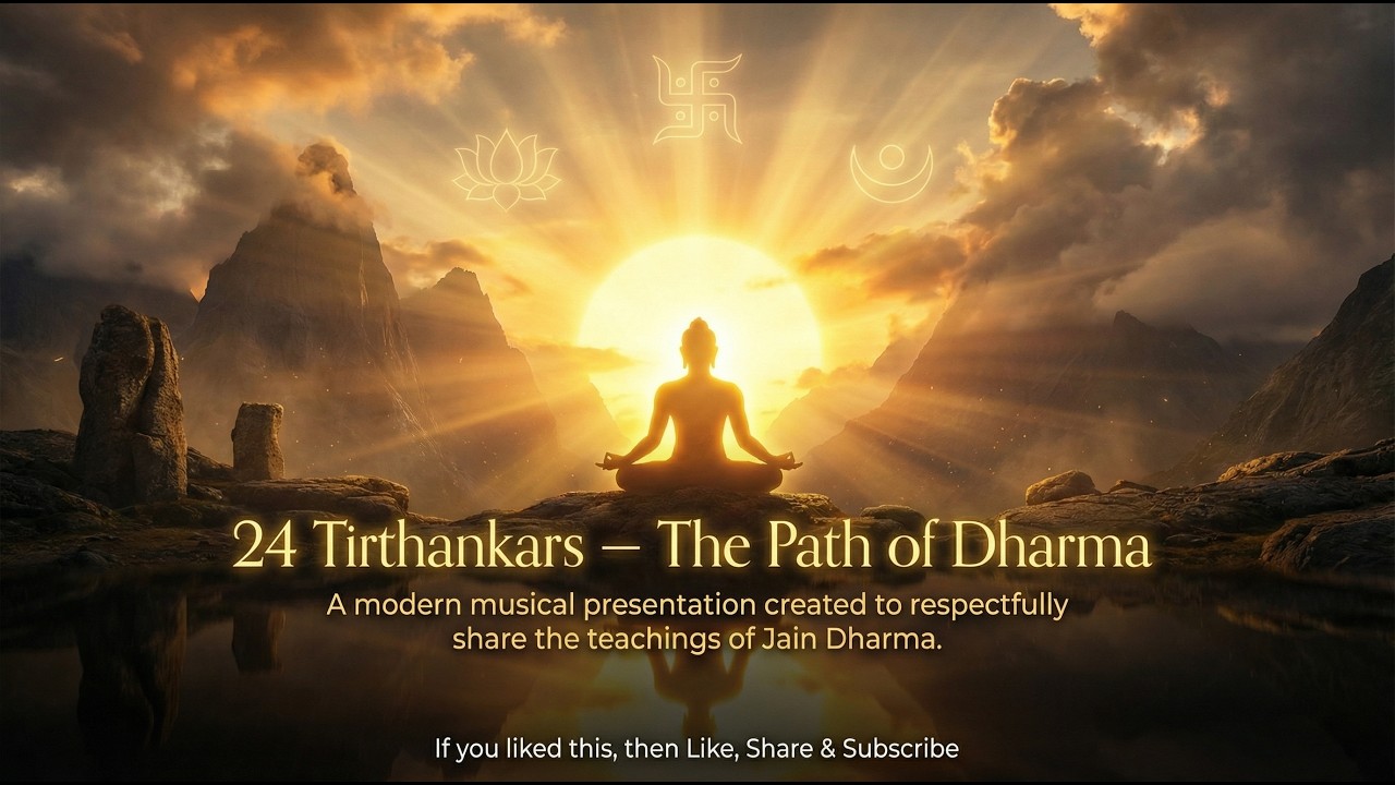 24 Tirthankars &ndash; The Eternal Path of Jain Dharma #jaindevotional #jaindevotionalsong #jaindharma