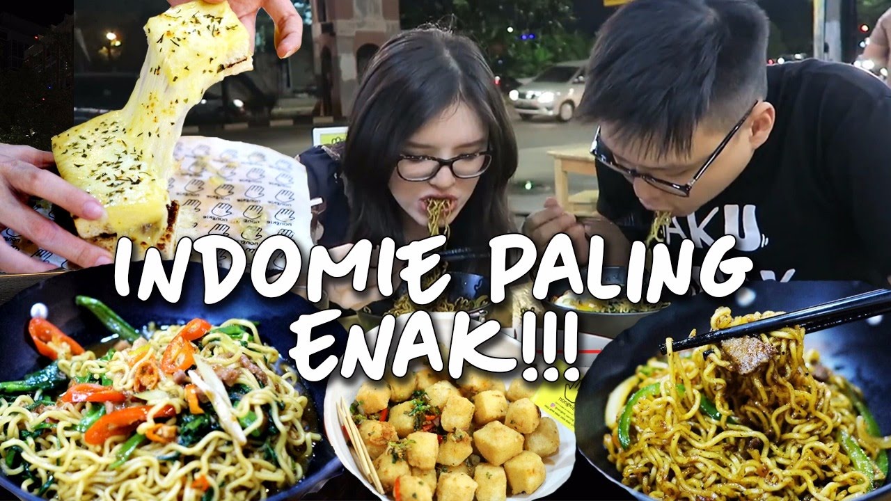 Indomie Kangkung Terasi Enak Banget & Roti Keju Mozzarella Ovomaltine!!!