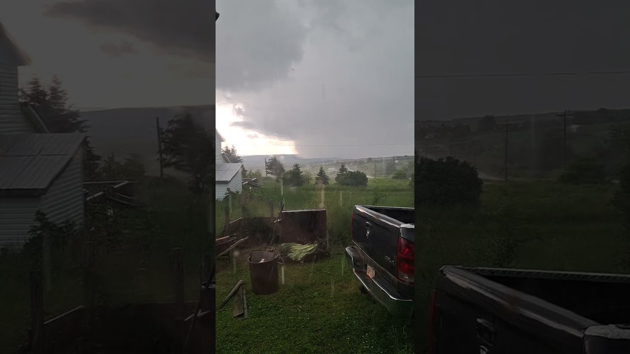 watching the storm pass over the flatlands. 30 June, 2024