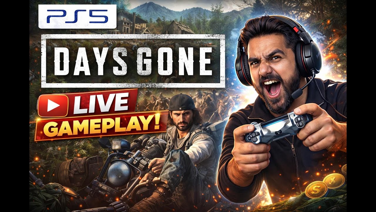 Days Gone First Time Play |Walkthrough|