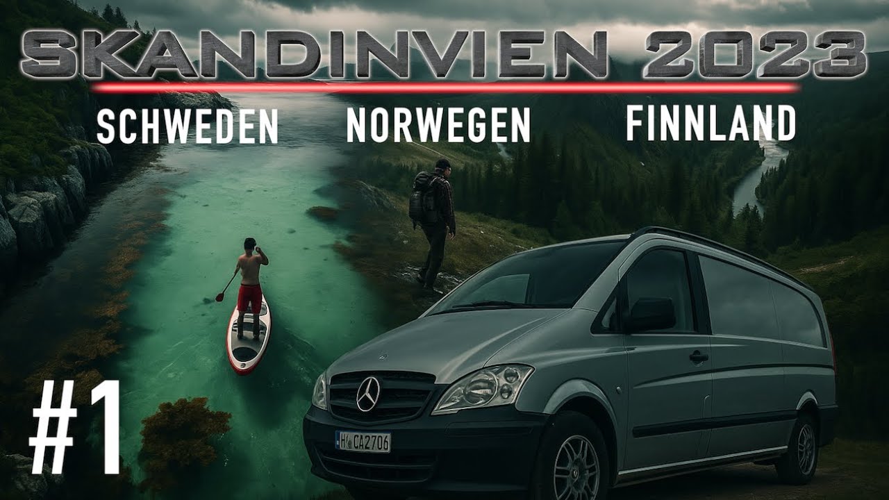 AB AUF DIE LOFOTEN - Mit dem Camper durch Skandinavien Teil 1