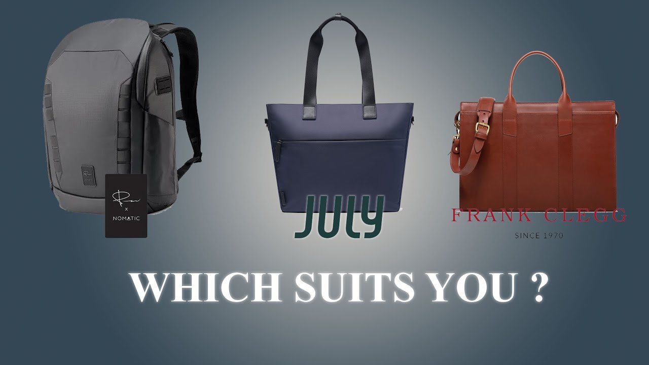 The Perfect Bags for Every Occasion - My Current EDC BAG Rotation