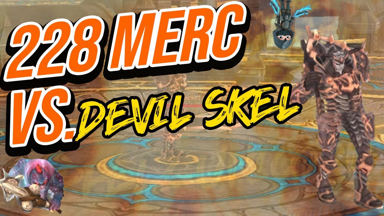 #rappelz Devil Skeleton Sky Boss Solo