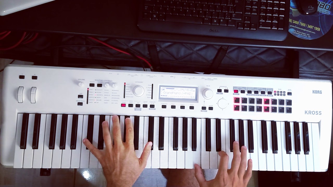 Korg Kross 2 - GrandPiano (+PAD)