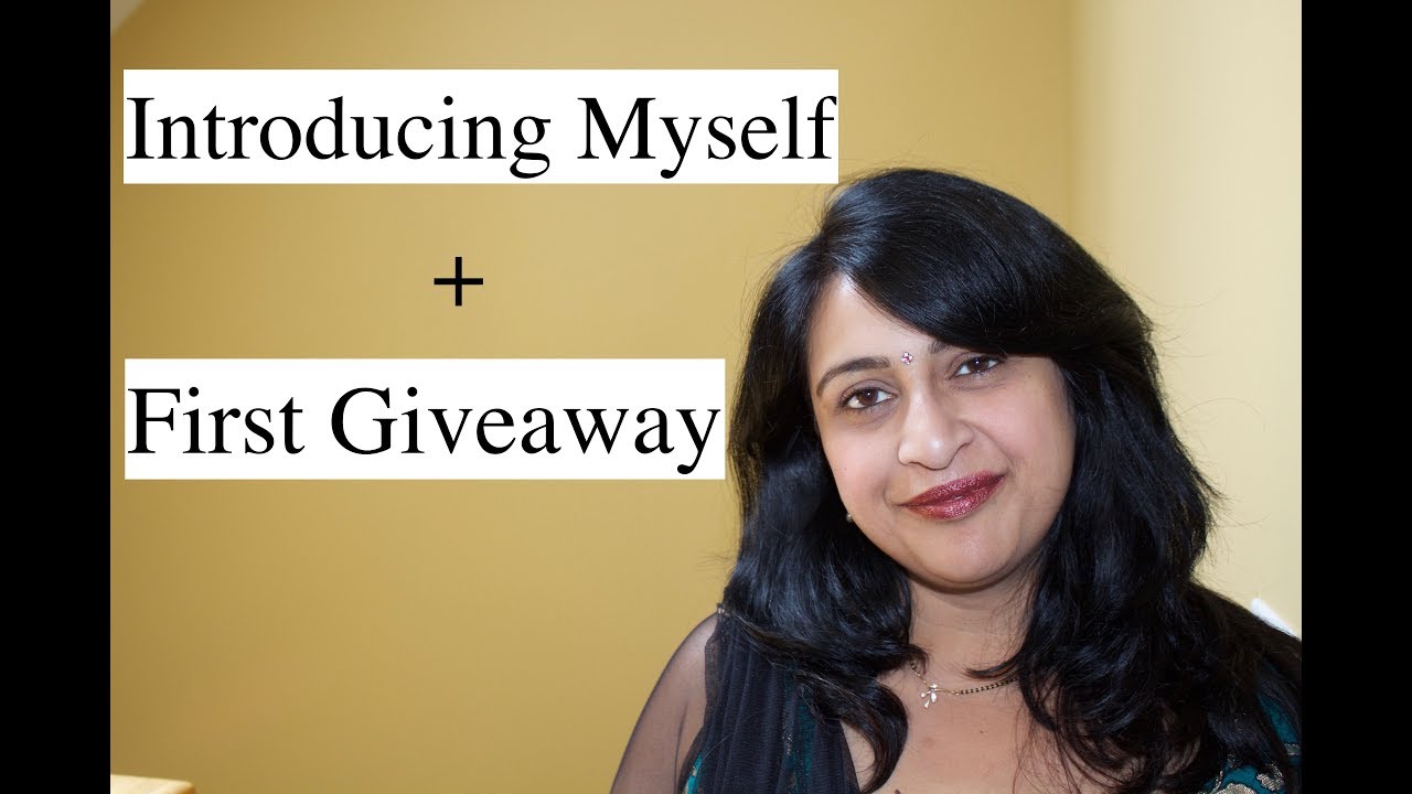My Introduction Video | Who Am I + First Channel  Giveaway ( Closed) | Simple Living Wise Thinking