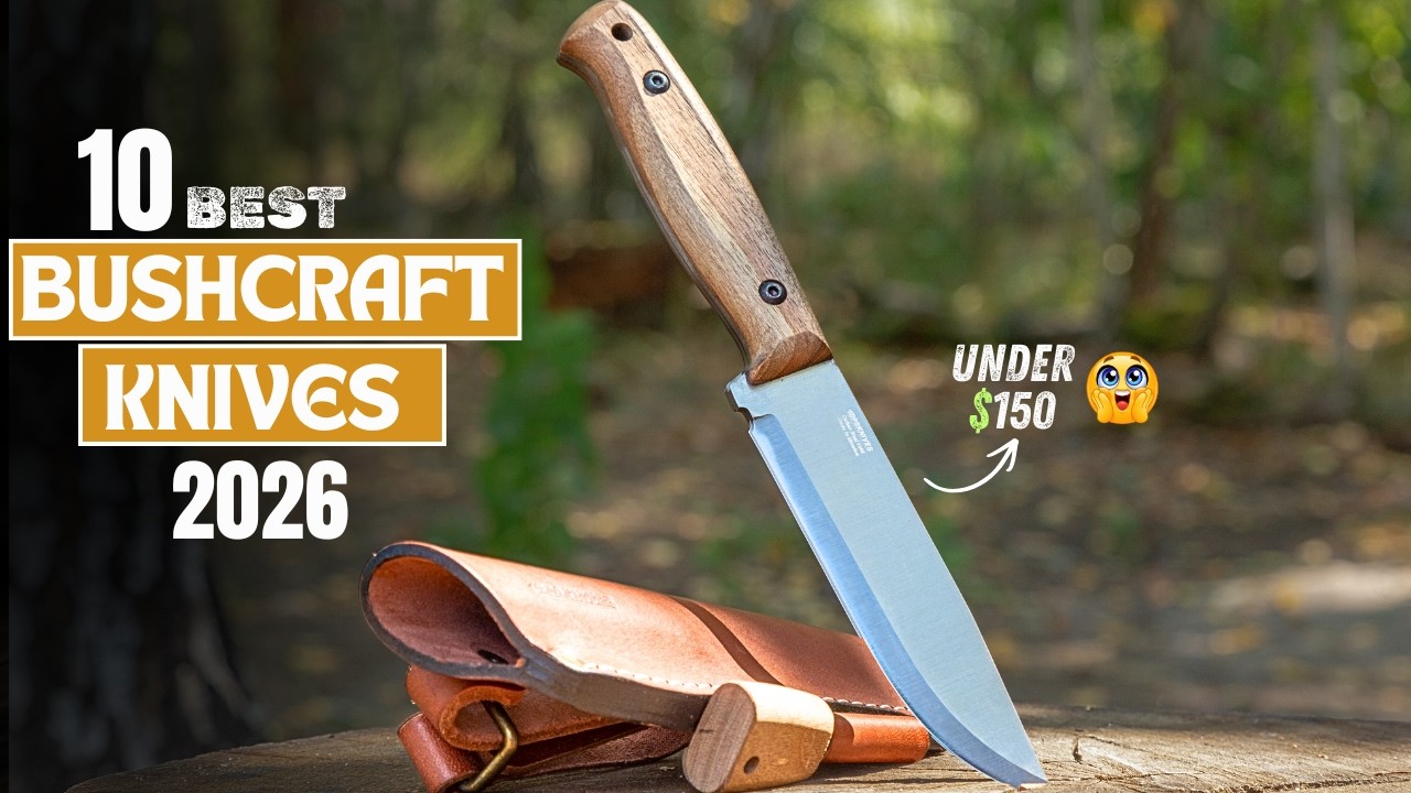 The TOP 10 Bushcraft Knives Under $150 That Experts SWEAR By in 2026