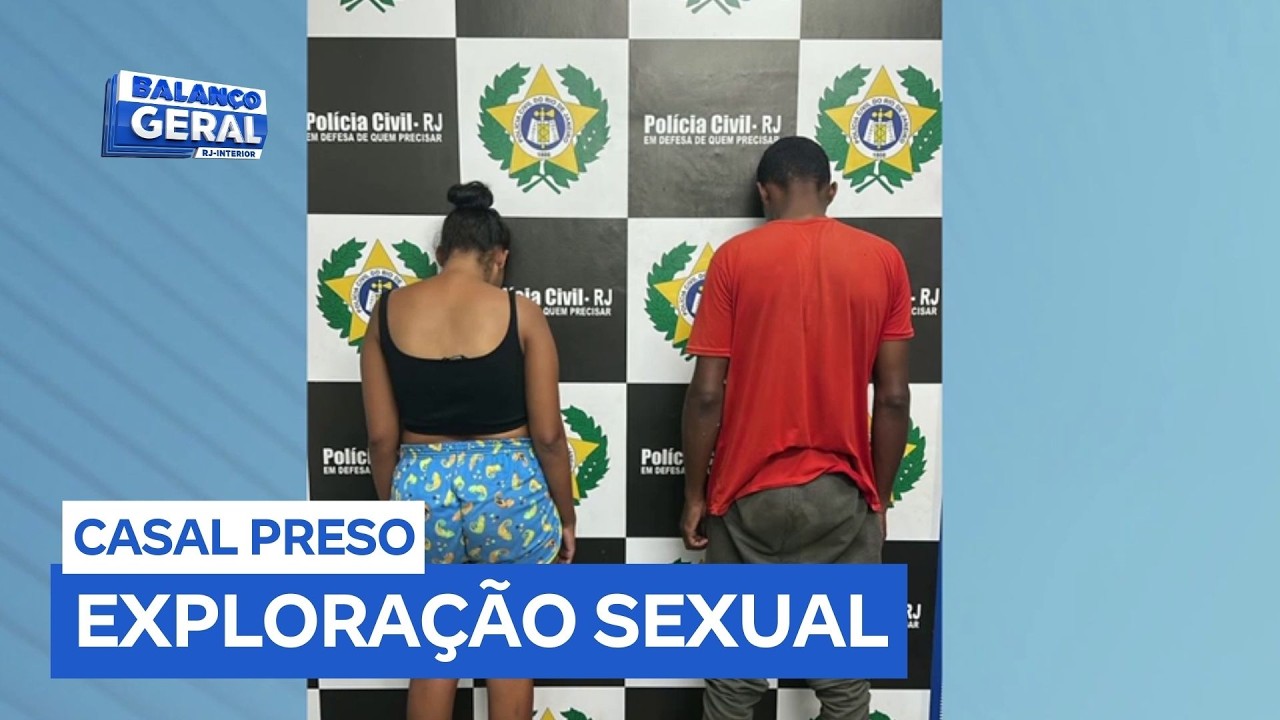 Casal é preso por vender fotos íntimas dos próprios filhos na internet