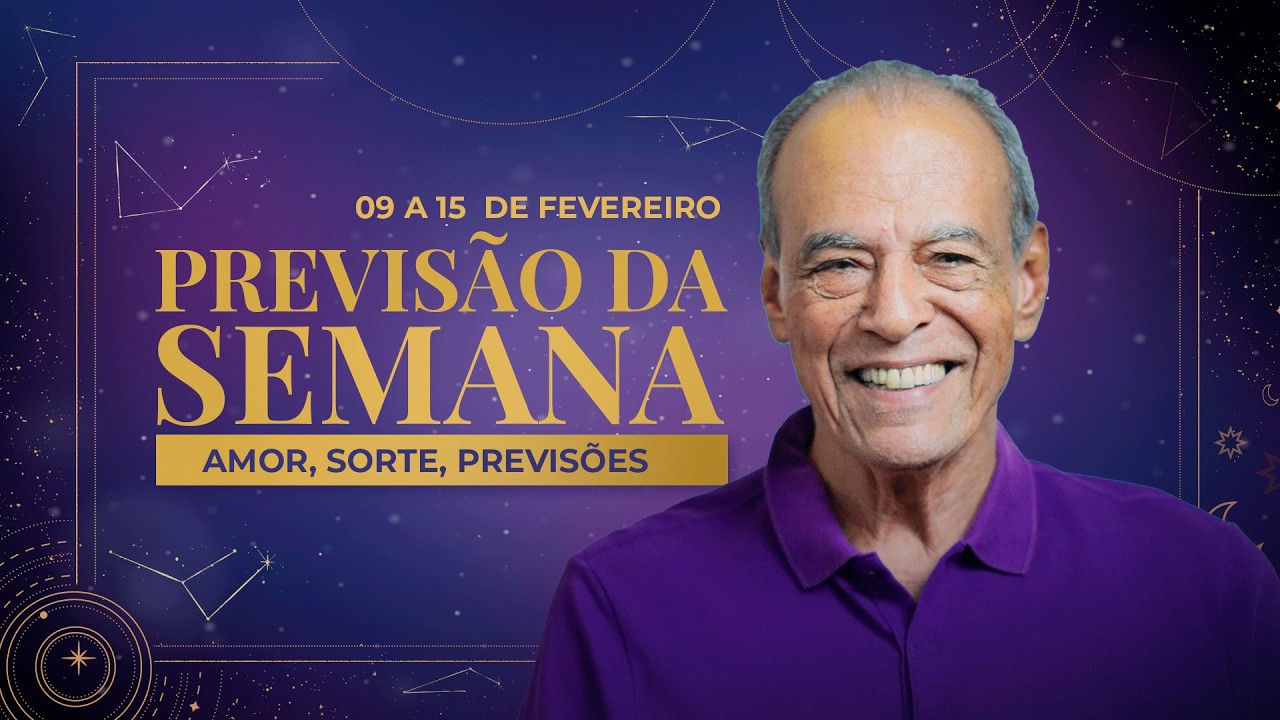 Horóscopo semanal de 09 à 15 de Fevereiro - O que os astros revelam?| POR JOÃO BIDU