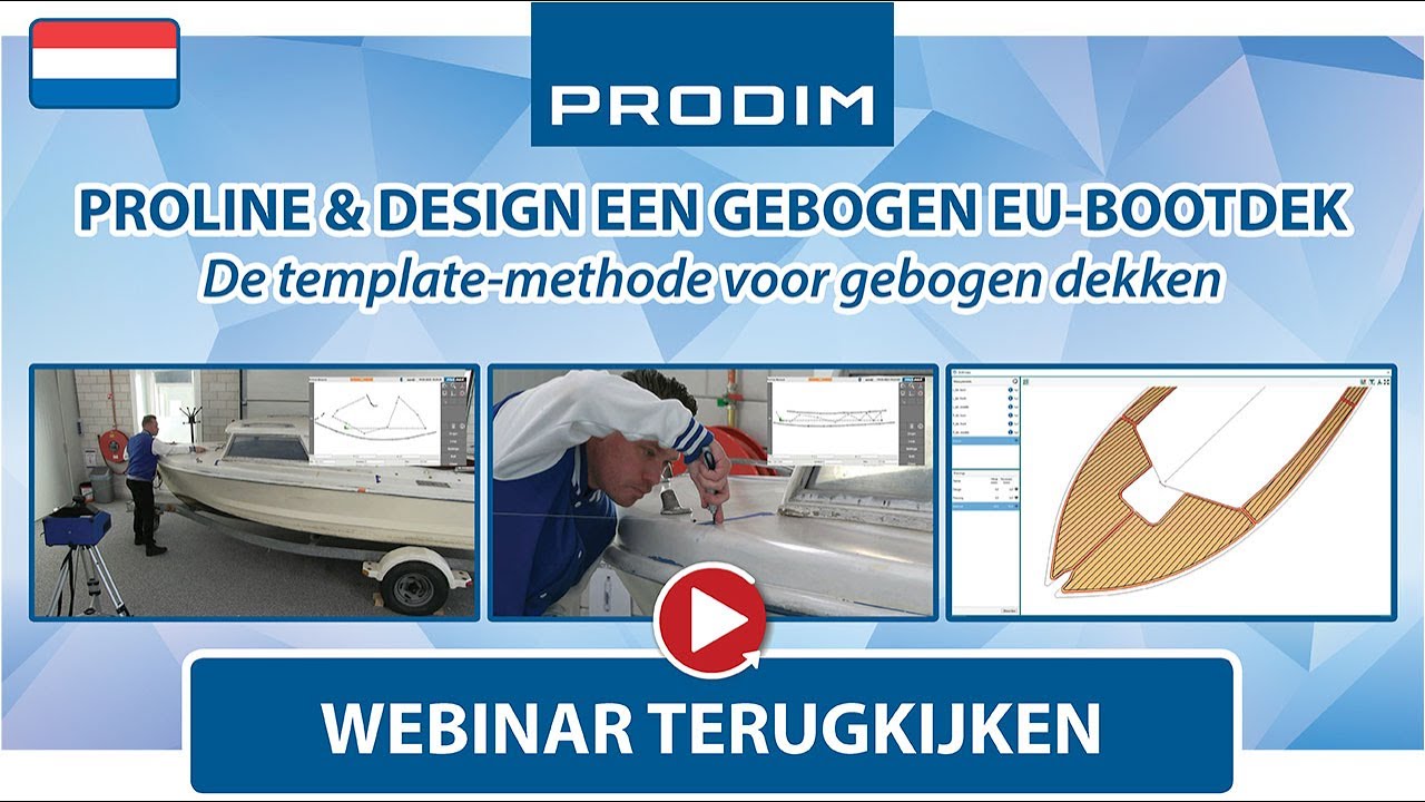 Webinar  -  Proline & Design een gebogen bootdek (EU)