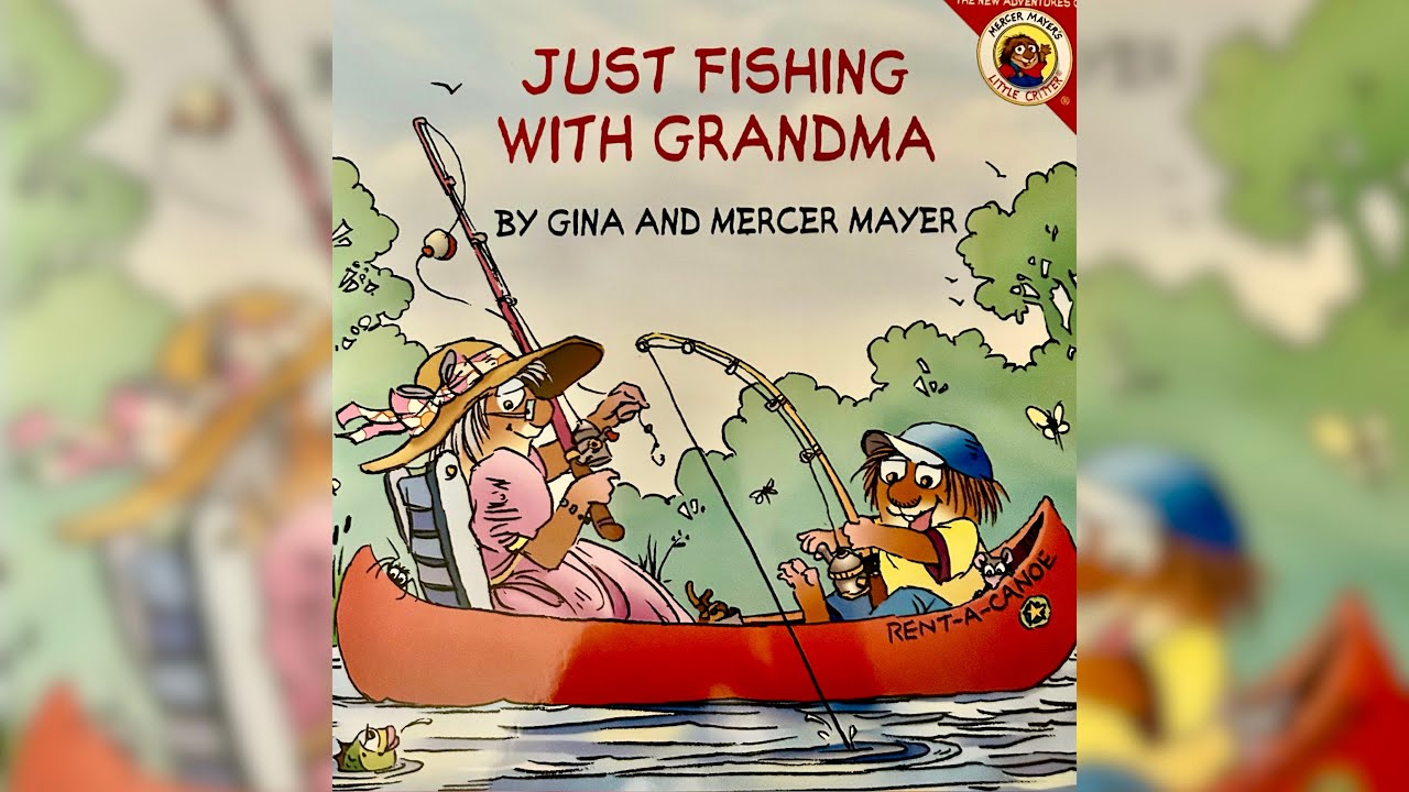 Just fishing with grandma 🎣 