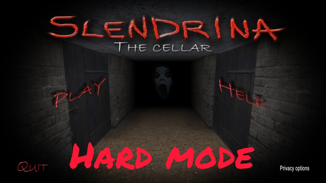 Slendrina the Cellar levels - (Cellar 1) hard mode mode full gameplay  