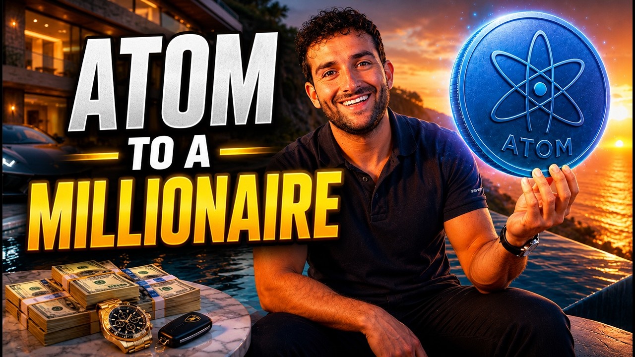 Сколько Cosmos ($ATOM) нужно, чтобы стать МИЛЛИОНЕРОМ и выйти на пенсию?