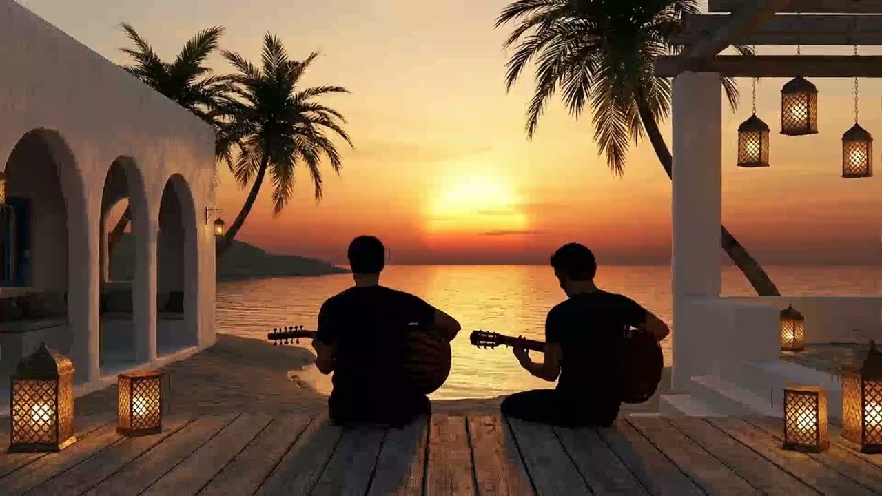Serenity in the Moroccan Gardens | Peaceful Oud & Flamenco Fusion