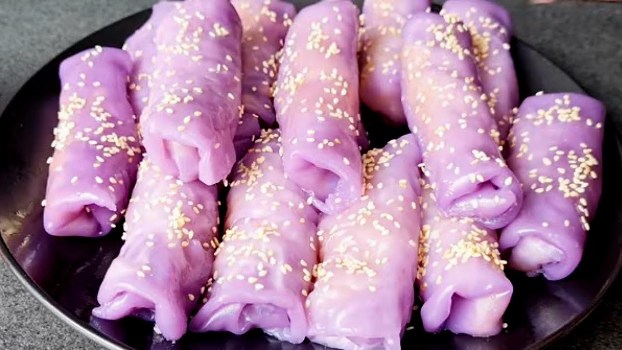 BÁNH CUỐN Nhân Dừa Đậu Xanh 
