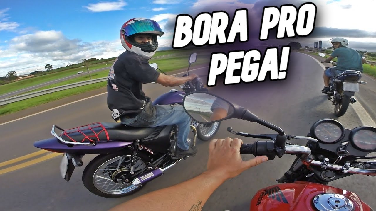 ACELEREI COM DUAS FAN 125 PASSADA PRA 150cc