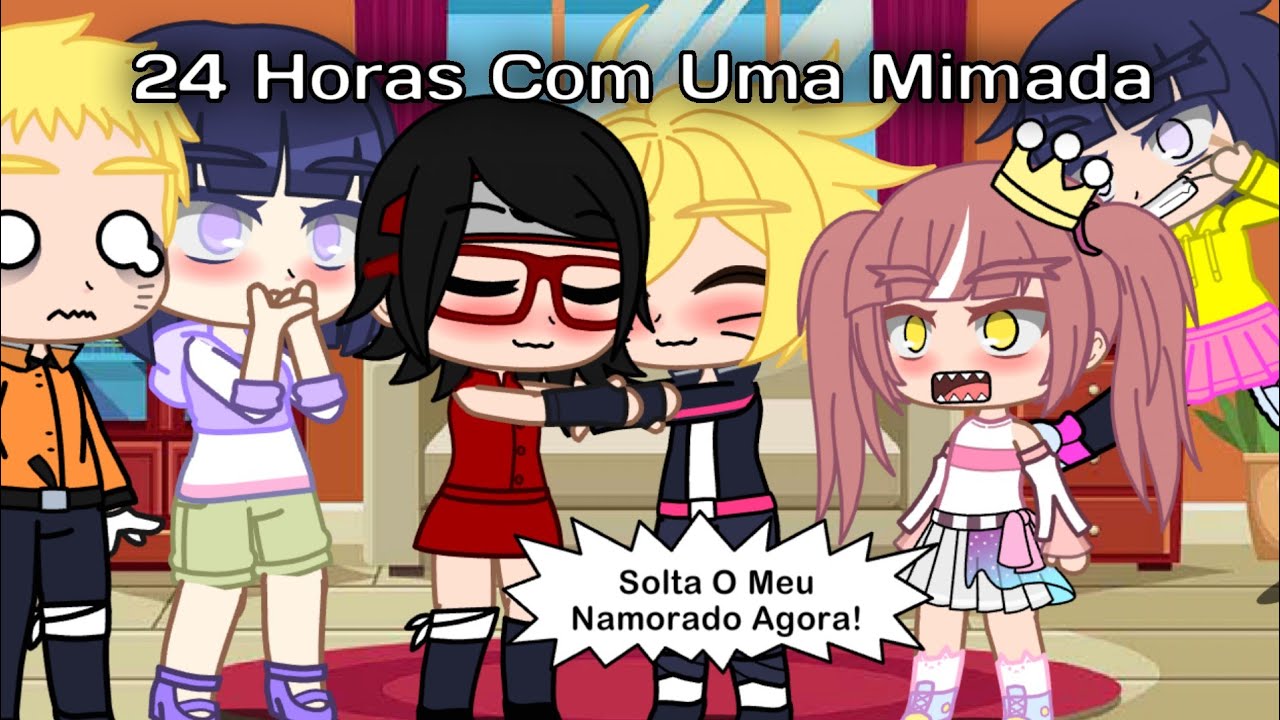 🍡'24 HORAS UMA MIMADA`NA FAMÍLIA UZUMAKI 🍡Gacha club``