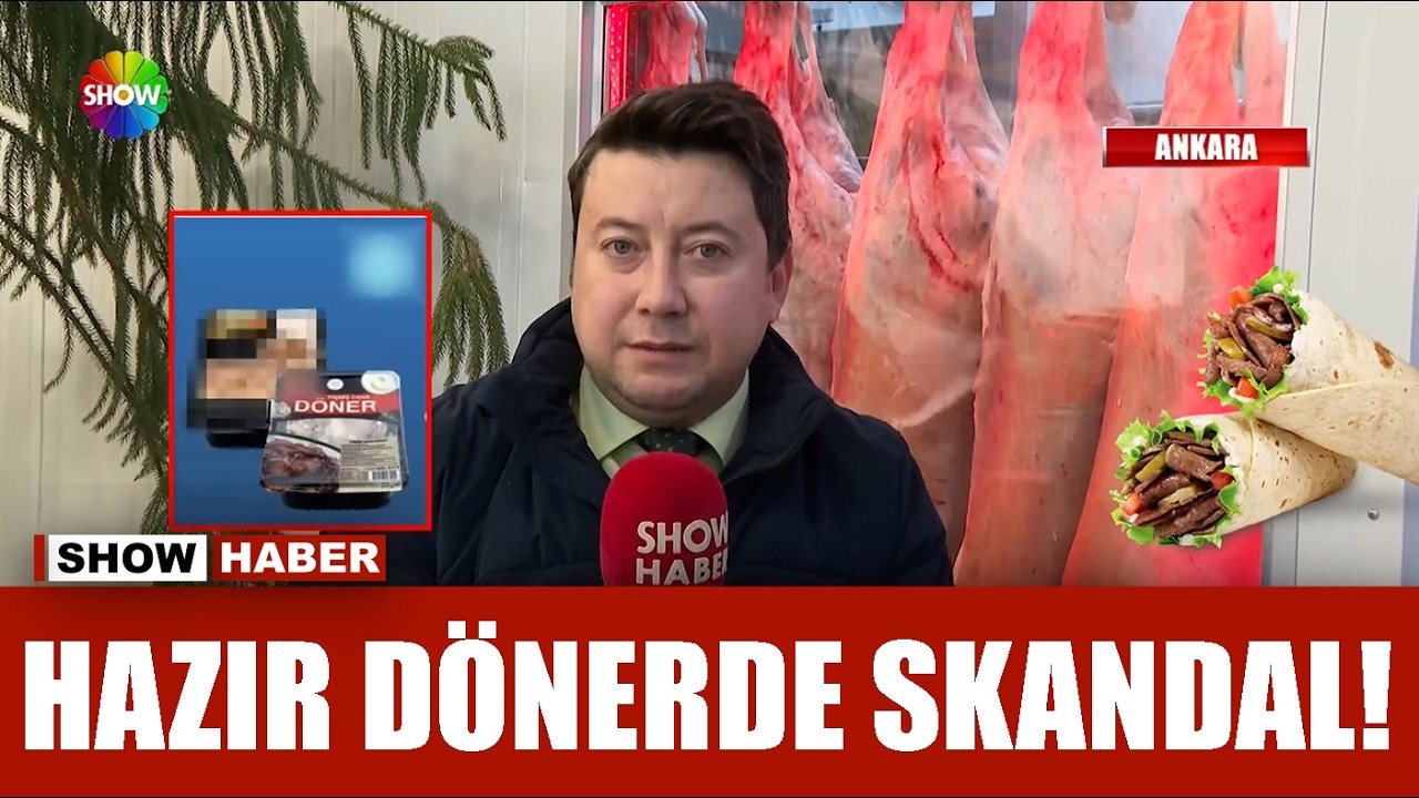 Hazır dönerde at ve eşek eti çıktı!