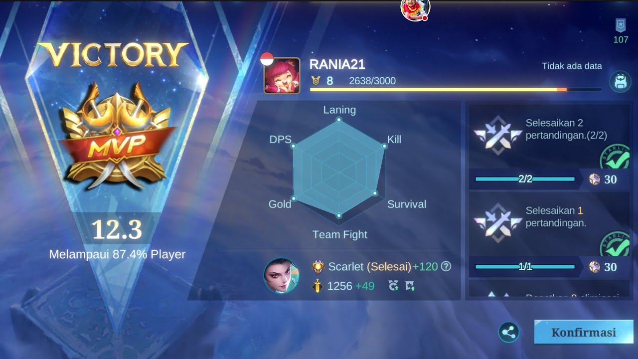 Mabar Bentar sebelum buka puasa ya🔥 #mabar #mvp #game #videos #gameonline #ml #mlbb #anak #kids #fyp