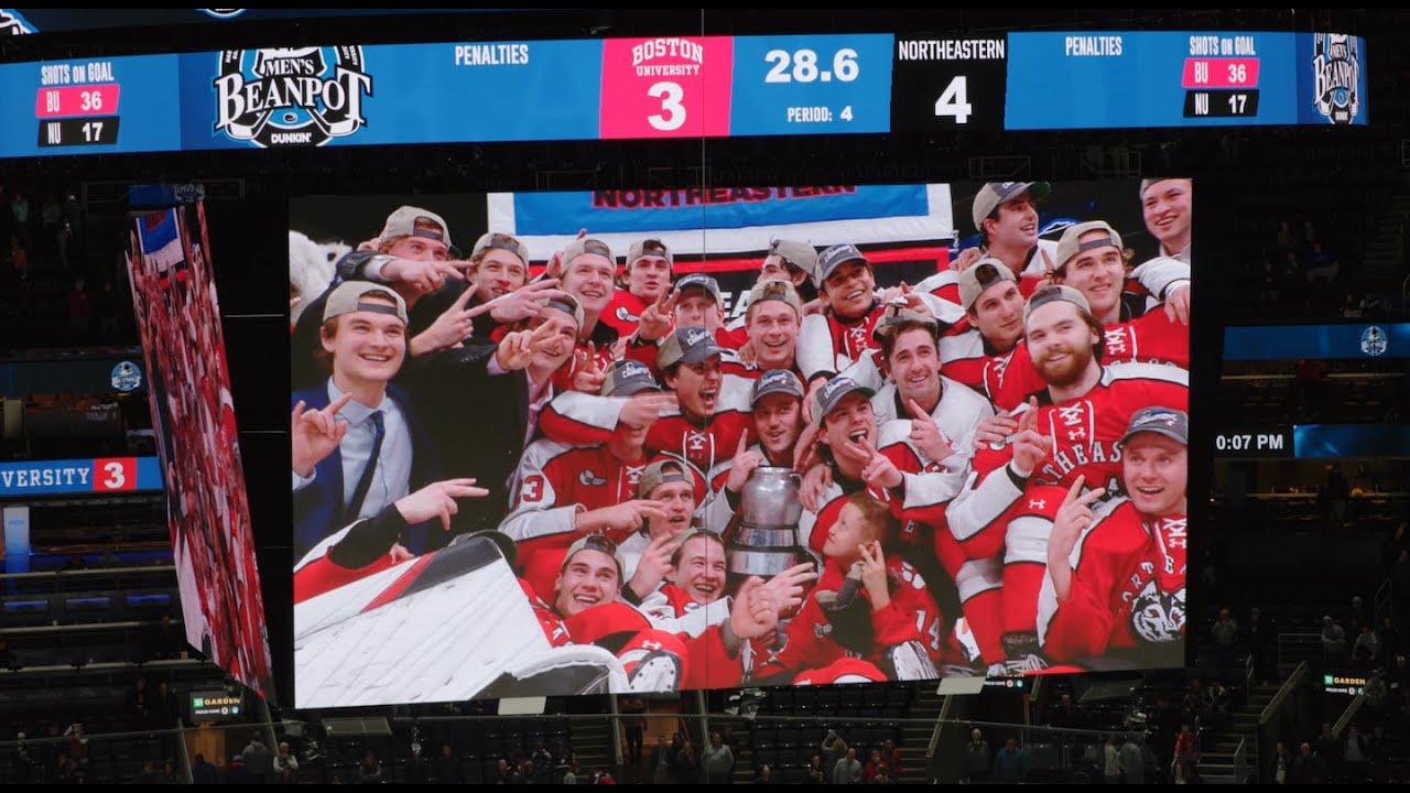 2024 Men's Beanpot Champions – Northeastern University