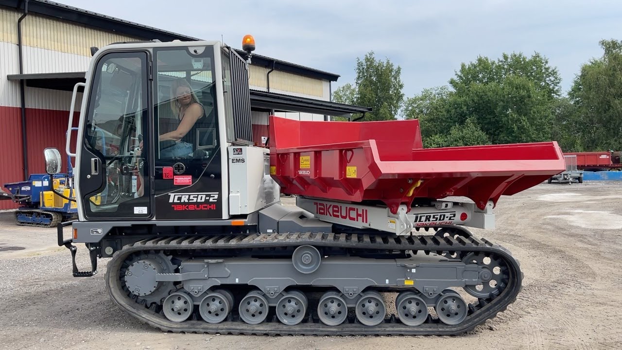 K&ouml;p Banddumper Takeuchi TCR50-2 p&aring; Klaravik