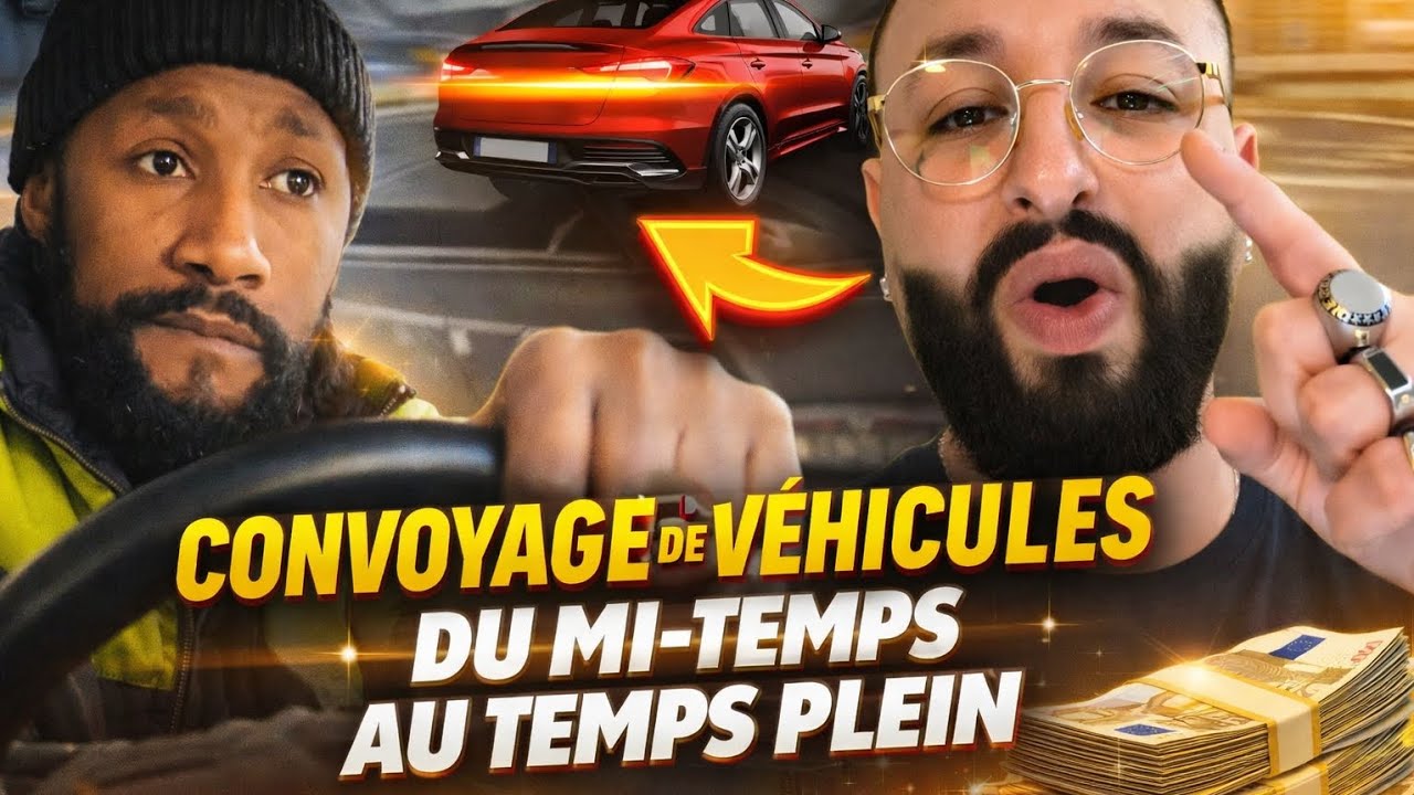 Convoyage de véhicules du mi-temps au temps @69wilon22 