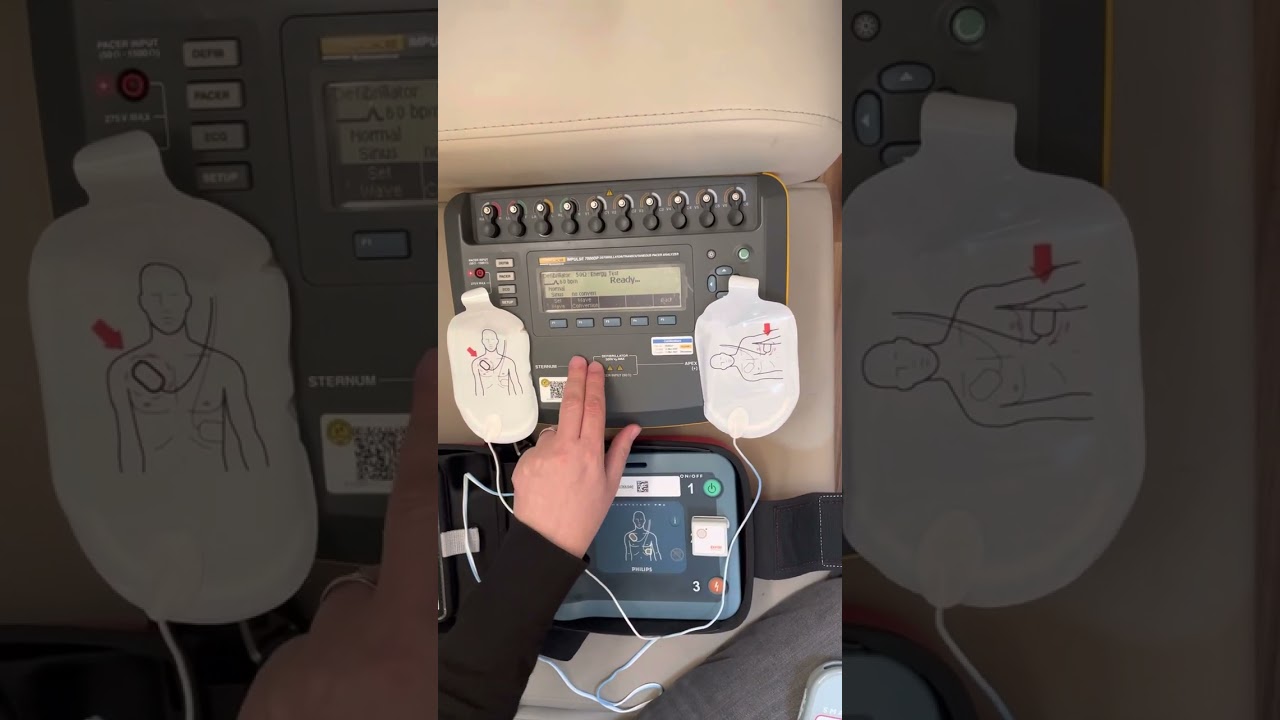 Otomatik Harici Defibrilatör (AED) cihaz Test, Kontrol Ölçümü