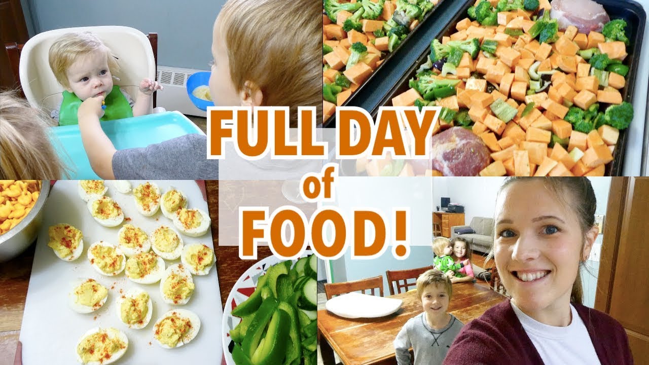 FULL DAY OF FOOD #7! | LARGE FAMILY MEAL IDEAS!