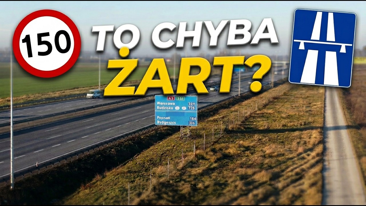 Najpierw ogarnijcie podstawy! Potem pomyślmy o 150 km/h na autostradach.