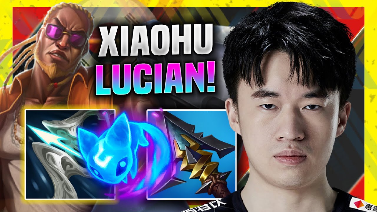 XIAOHU TRIES FIRST TIME NEW LUCIAN REWORK! - RNG Xiaohu Plays Lucian Top vs Jayce! | Season 11
