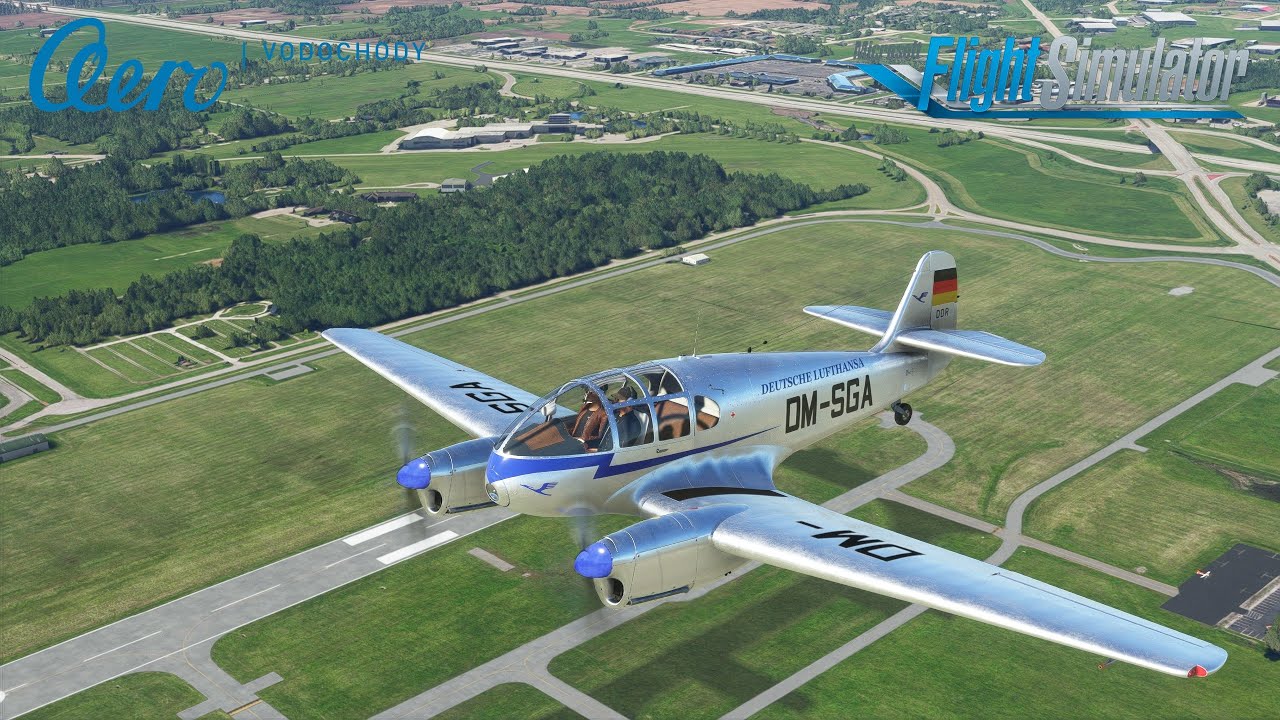 Local Legend XI - Aero Ae-45 - Aerobatic Display over Oshkosh - Microsoft Flight Simulator