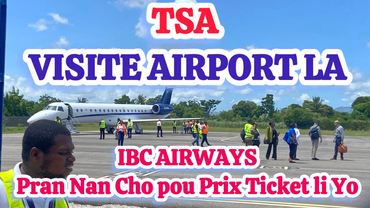 TSA Vinn Nan Airpot la Jodia IBC nan kouri pou Prix Ticket li yo kap touye pep la