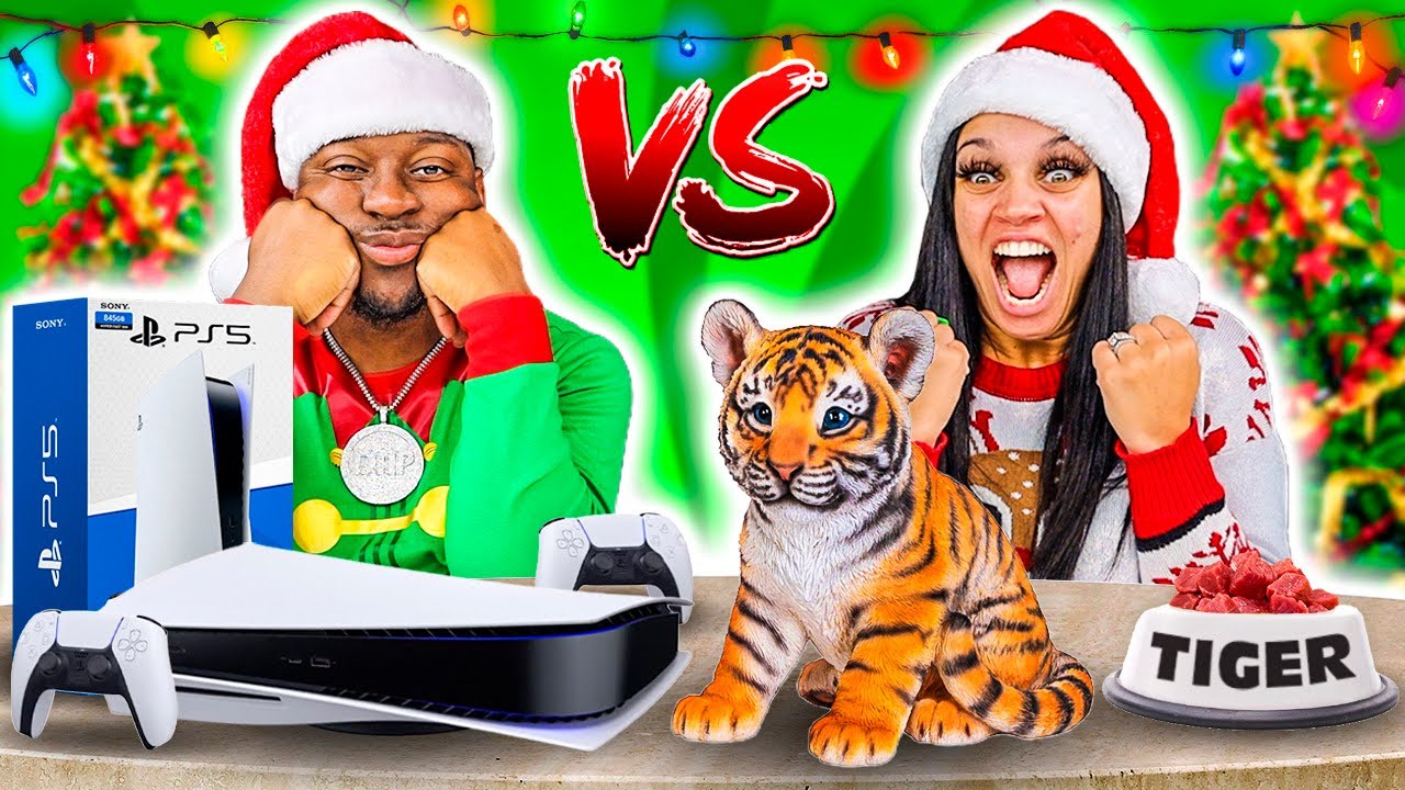 CHEAP VS EXPENSIVE CHRISTMAS PRESENTS CHALLENGE 🎁