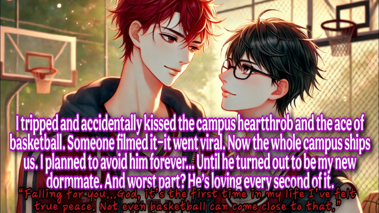 [BL Story] I accidentally kissed the basketball ace and went viral,the twist? he won't let me go...