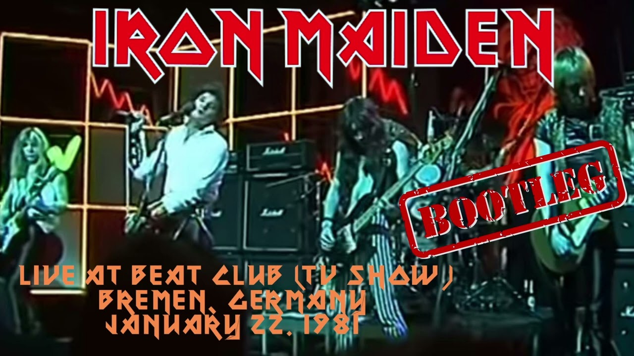 (Audio Bootleg) Iron Maiden -Live at Beat Club (TV Show)- Bremen, Germany. January 22, 1981.