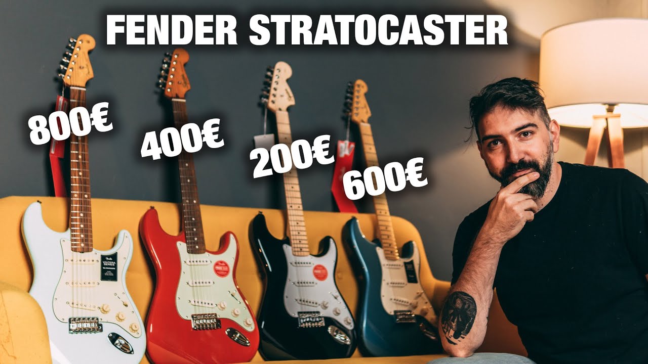 VALUTO TUTTE LE FENDER STRATOCASTER TRA 200 e 800. Quale vince? | StumentiMusicali.net