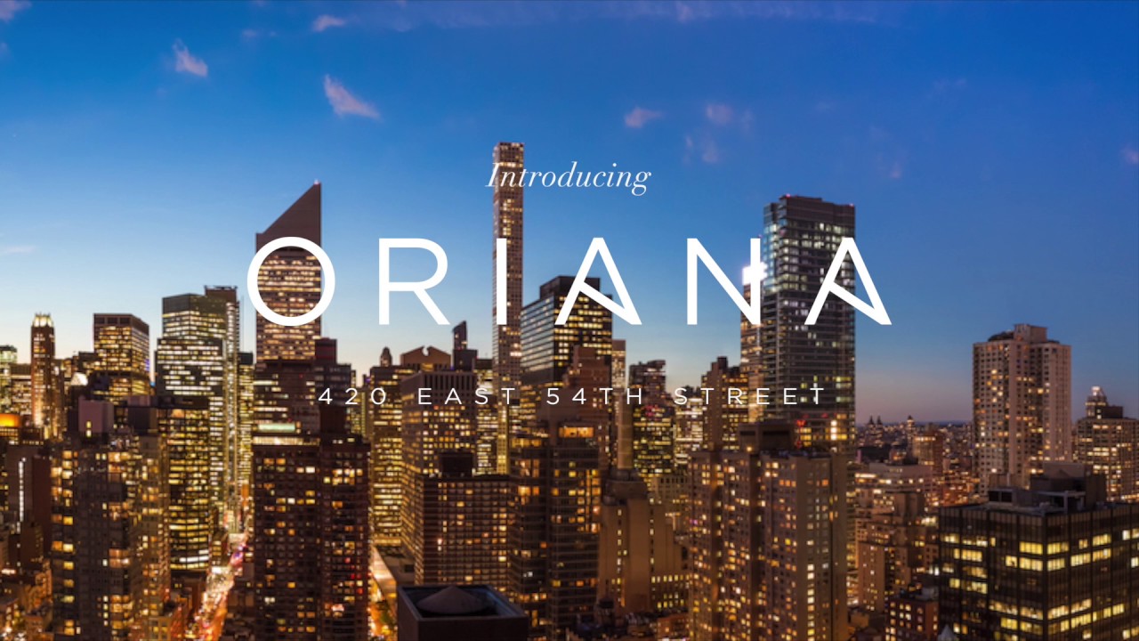 Introducing Oriana at 420 East 54th Street
