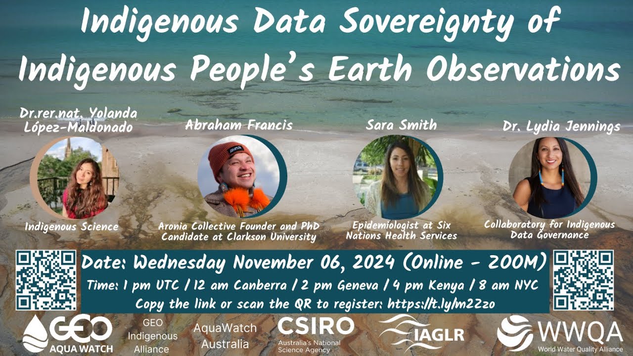 Indigenous Data Sovereignty of Indigenous People´s Earth Observations