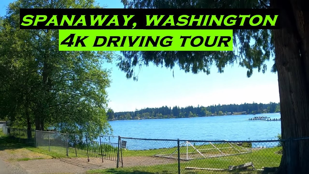 Spanaway, Washington | 4k Driving Tour